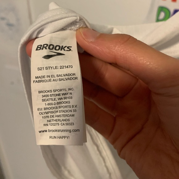 Brooks Run Proud Running Graphic Distance Tank Small - Picture 5 of 6